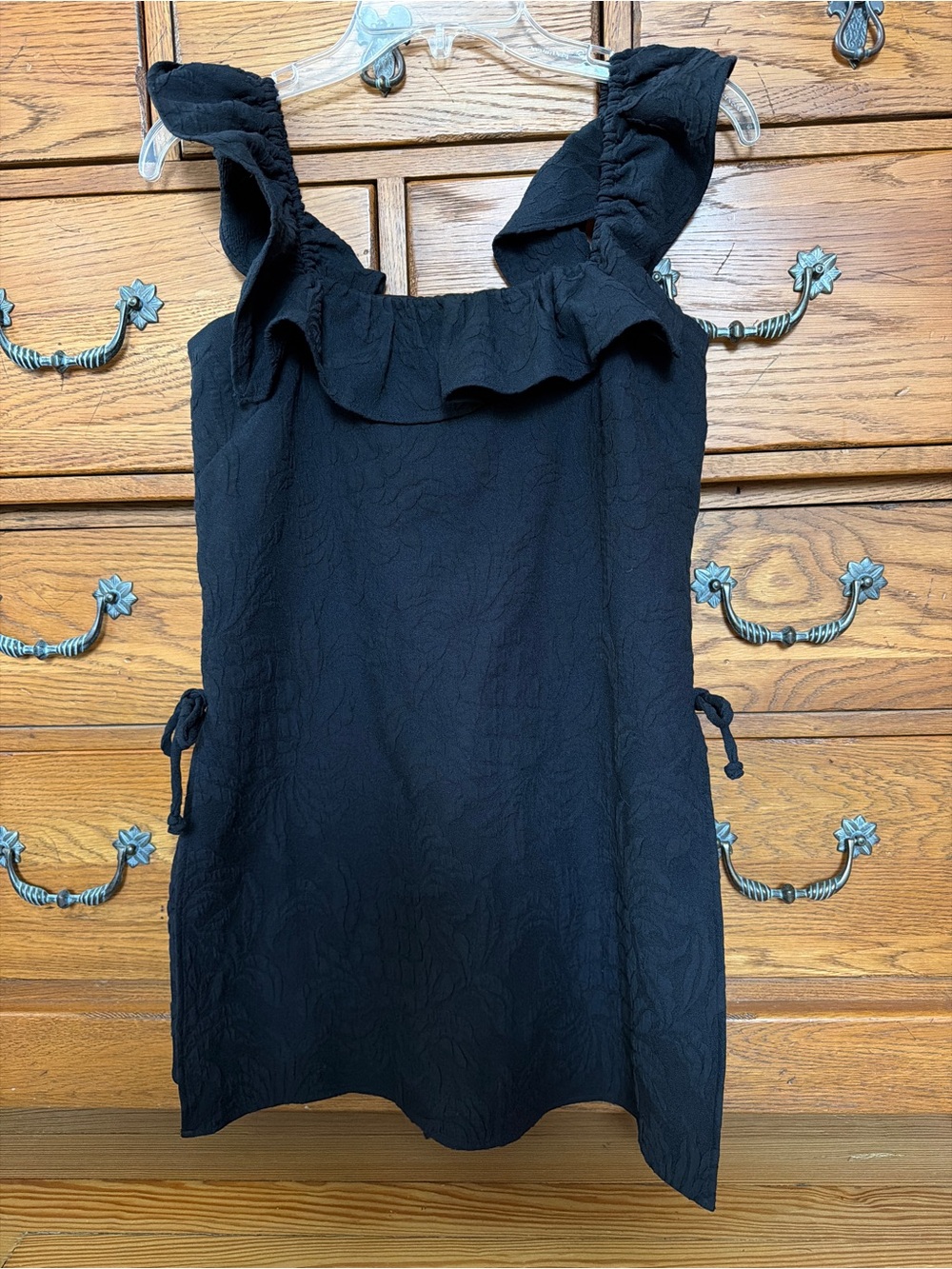 Lilly Pulitzer Zoya Ruffle Romper Black Size 2